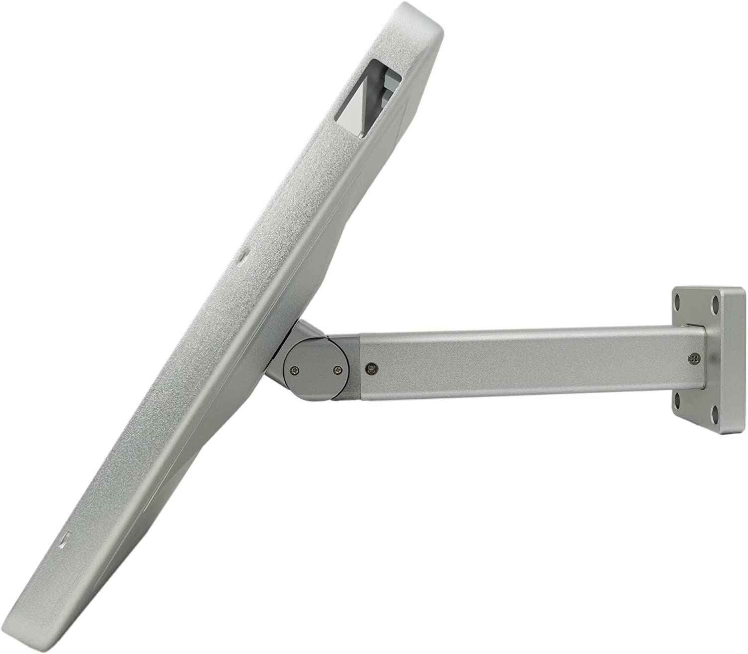 SYSTEM-S Wand Tisch Halterung abschließbar 90° für Microsoft Surface Pro 8 13.0" in Grau