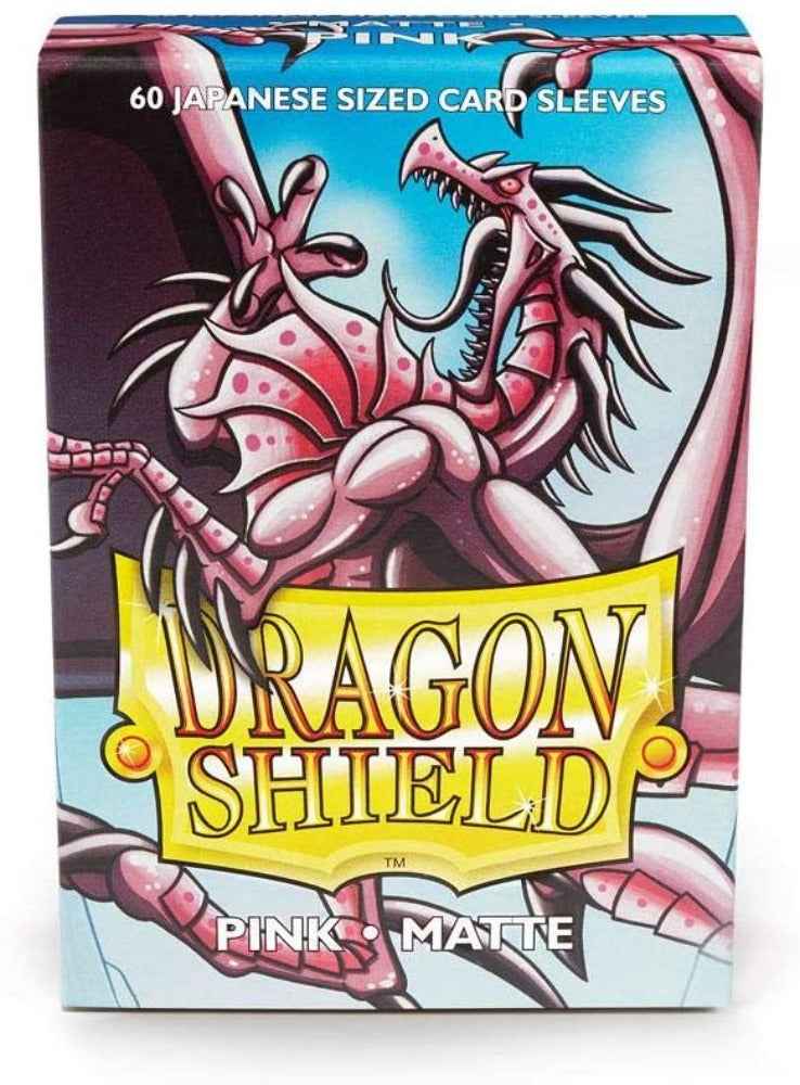 Dragon Shield Kartenhüllen Sleeves Japanische Größe Matte (60) Pink