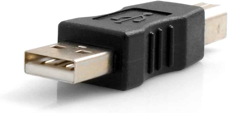 SYSTEM-S USB Typ A Stecker auf USB Typ B Stecker Adapterkabel Adapterstecker Adapter Converter