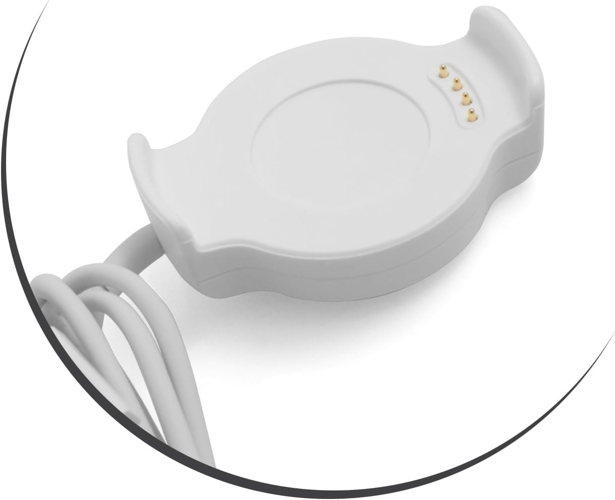 USB-Dockingstation Ladegerät für Huawei Watch 2 weiß 100 cm | System-S