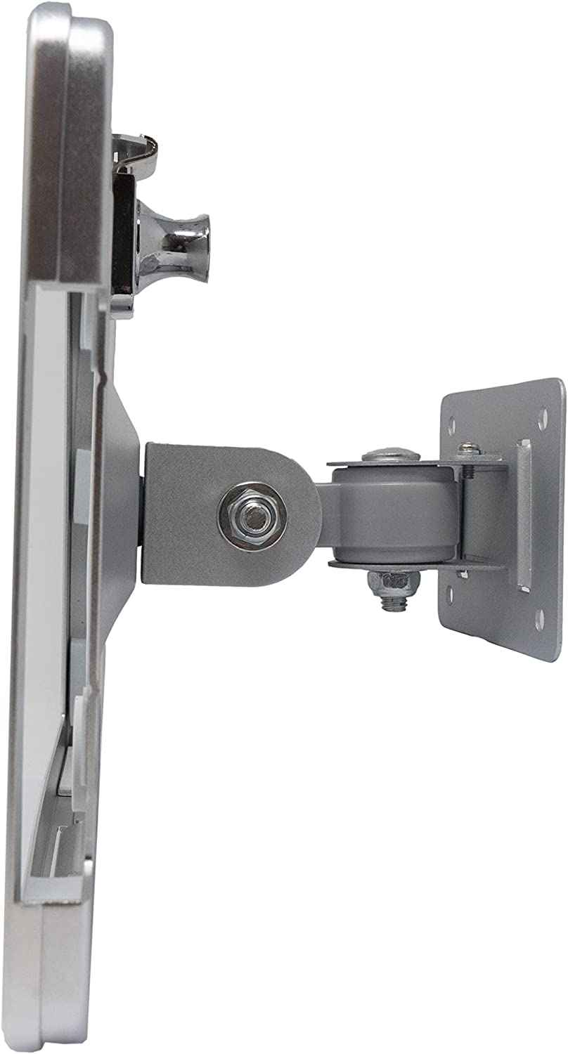 SYSTEM-S Wand Halterung abschließbar 360° für Microsoft Surface Pro 8 13.0" in Grau