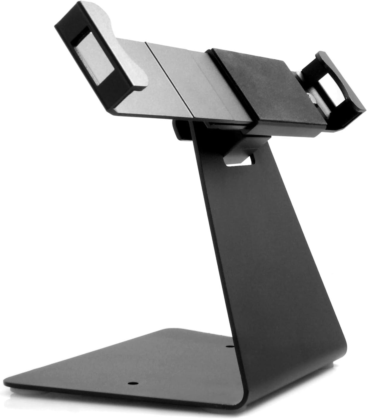 Wandhalterung für Tablets abschließbar Metall schwarz 19 cm 26,5-37,5 cm