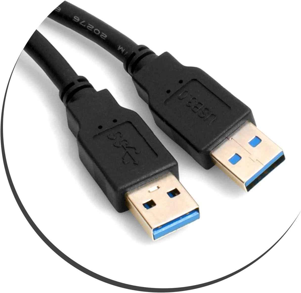 SYSTEM-S 2 m Dual USB 3.0 Kabel Einbaubuchse – Verlängerungskabel für Auto, Boot & Schreibtisch
