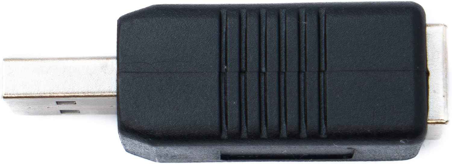 System-S USB A male auf  USB B female Adapterstecker Converter Konverter Adapter