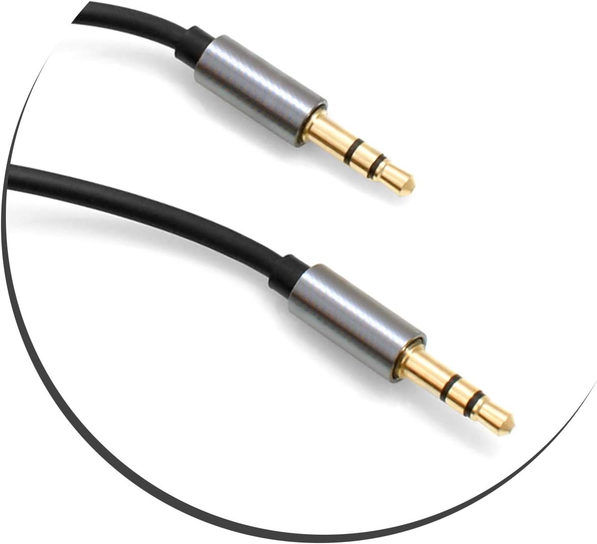 Audiokabel 3.5mm Klinke auf Klinke Stereo 200 cm 3-polig vergoldet | System-S