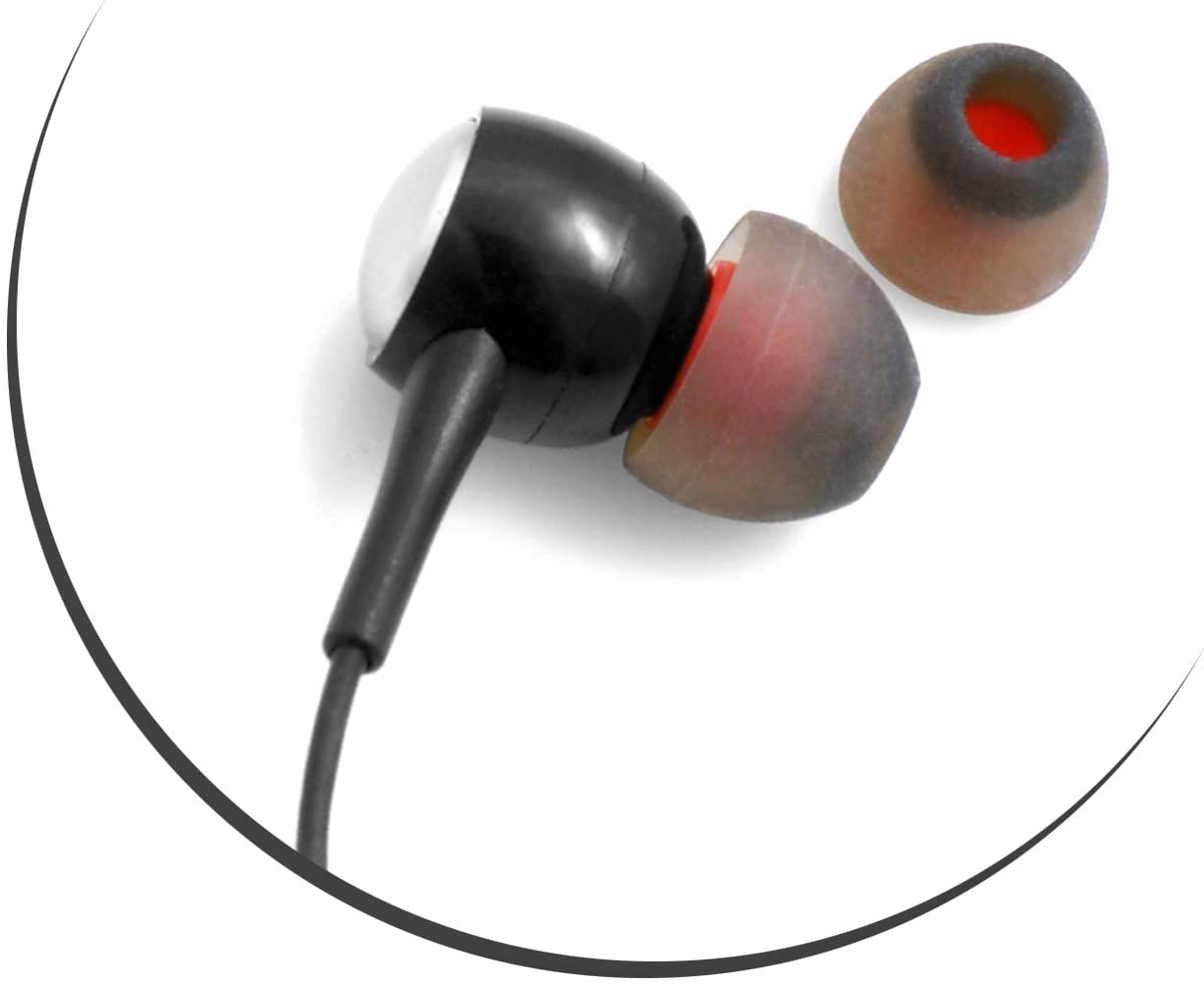 In-Ear-Headset Mono Lautstärkeregelung 3,5 mm Klinke schwarz 115 cm | System-S