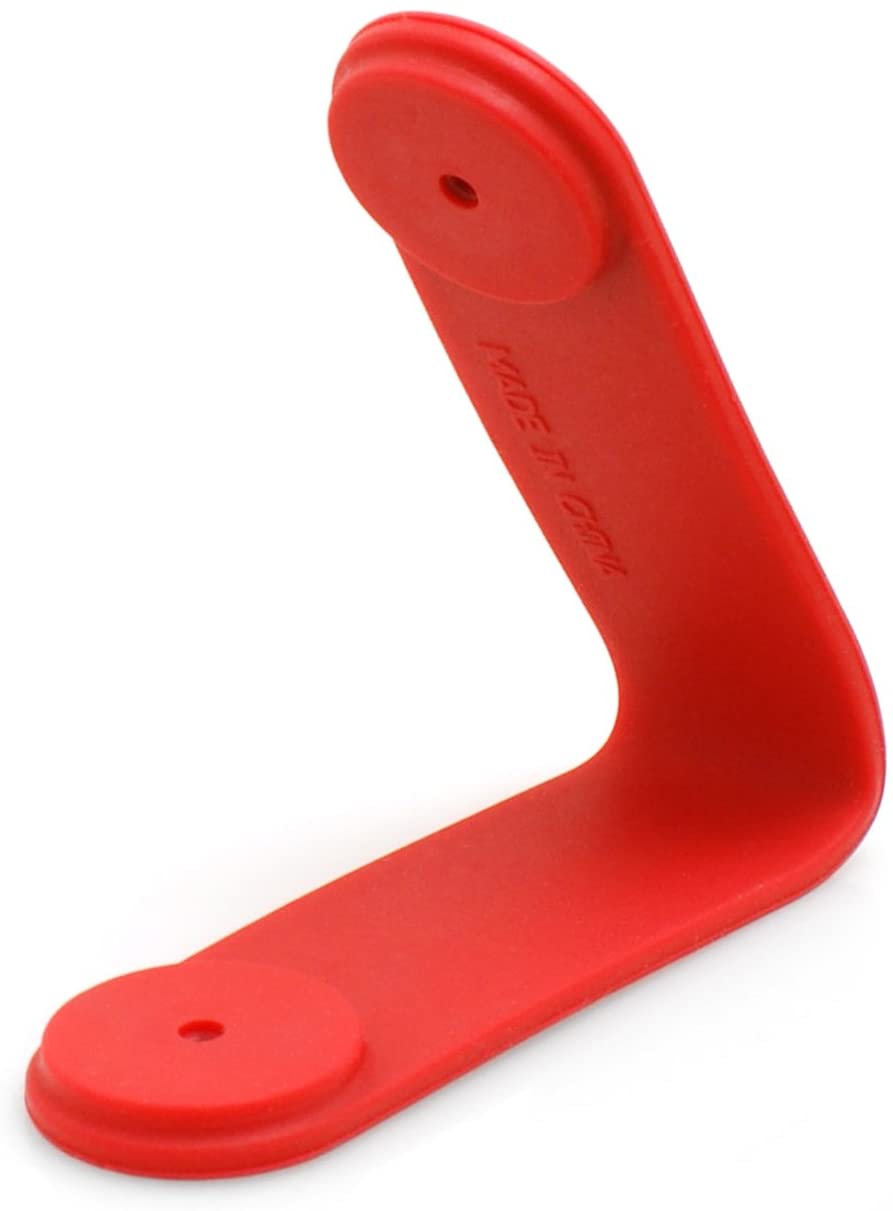 Kabelbinder Magnet Clip rot 12 cm biegsam Kabelmanager Kopfhörer | System-S