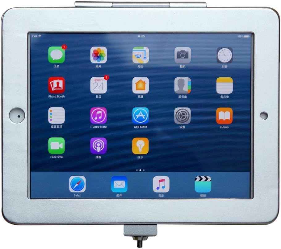 SYSTEM-S Abschließbare Wandhalterung für iPad Pro 10.5" (2017) iPad Air 3 (2019) A2152 A2123, A2153, A2154, A1701, A1709