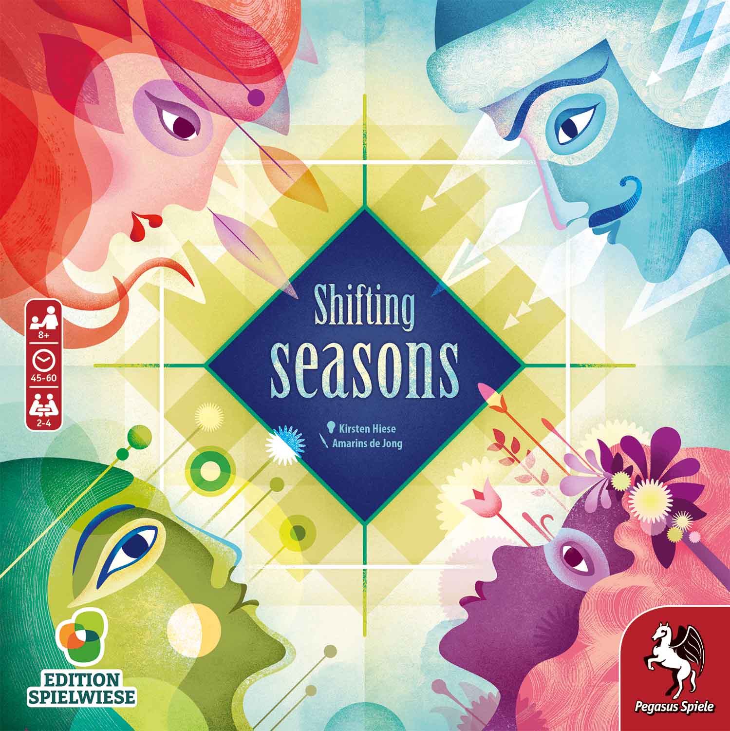 Legespiel Shifting Seasons mehrfarbig Jahreszeiten-Plättchen | Tinisu
