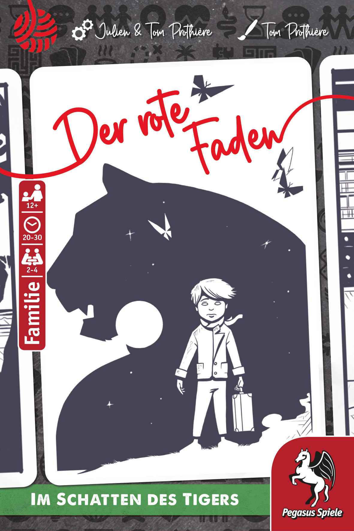 Brettspiel Der Rote Faden – Im Schatten des Tigers | Tinisu