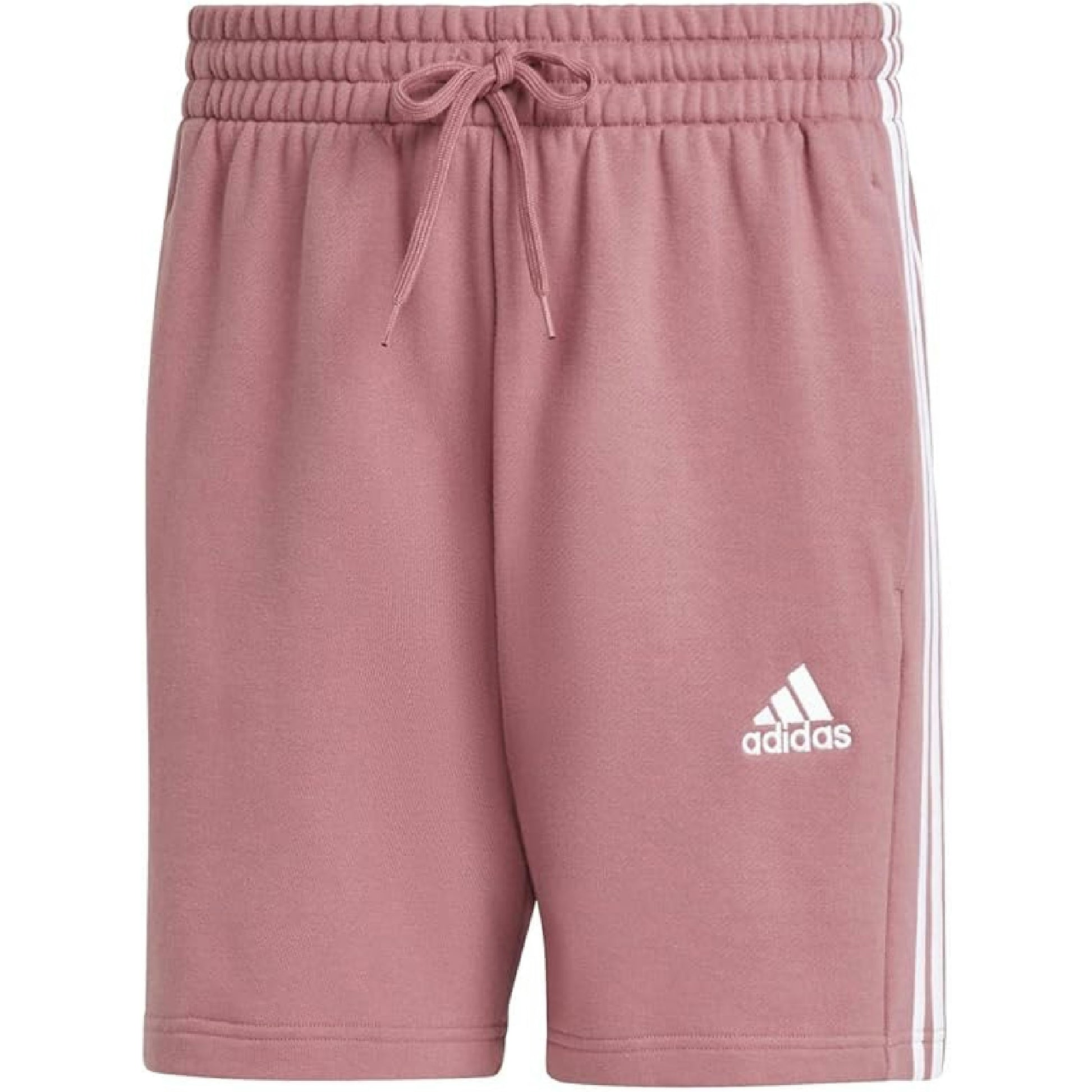 adidas Essentials French Terry 3-Stripes Shorts, Herren Shorts, preloved Crimson, JG8499 Hauptansicht