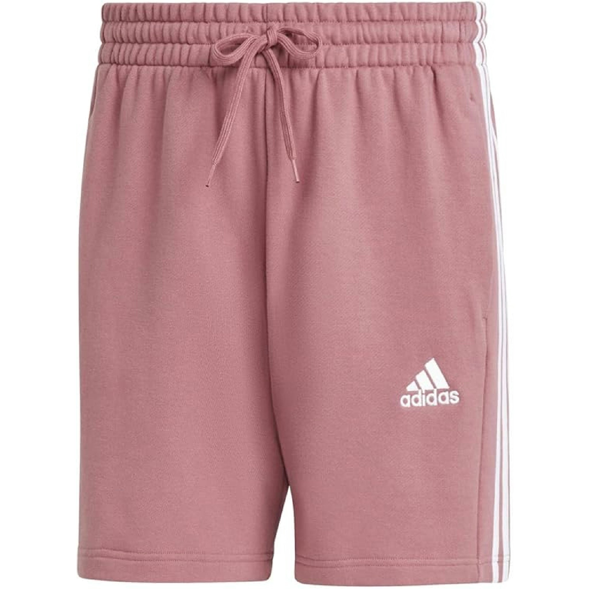 adidas Essentials French Terry 3-Stripes Shorts, Herren Shorts, preloved Crimson, JG8499 Hauptansicht
