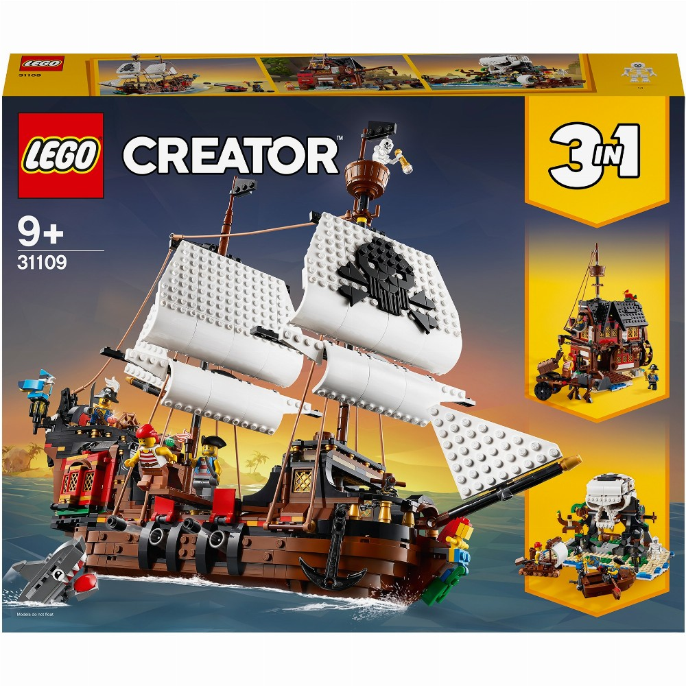 LEGO Creator 3-in-1 - Kalózhajó (31109)-0