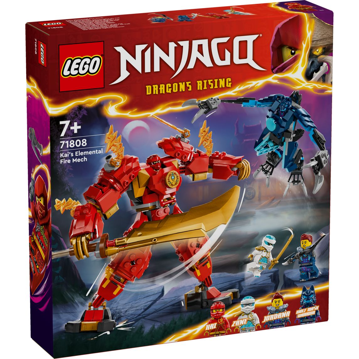 LEGO NINJAGO - Kai elemi tűzrobotja (71808)-0