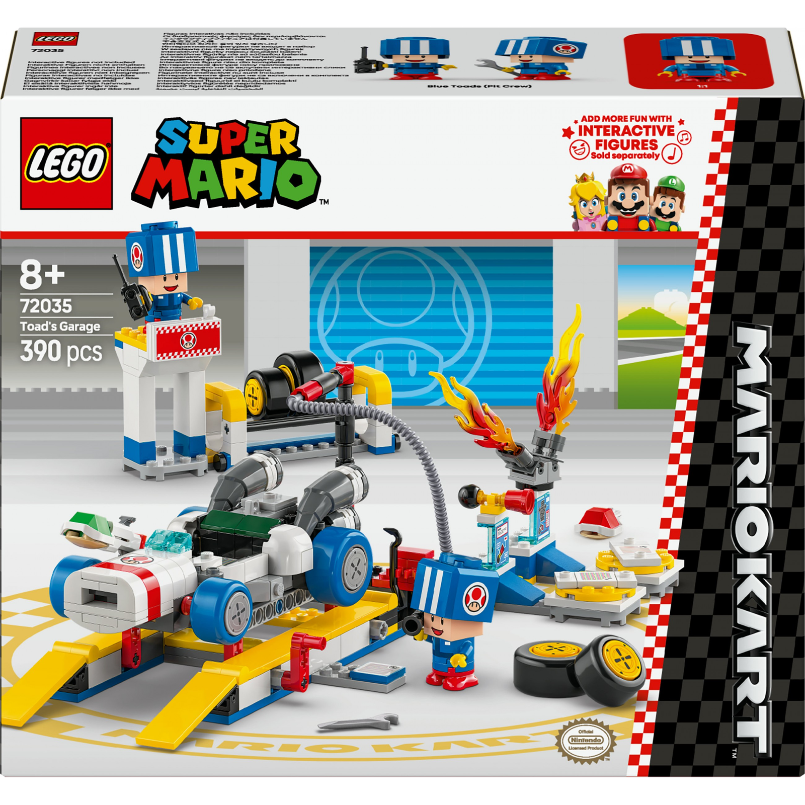 LEGO® Super Mario™ Mario Kart™ – Toad garázsa 72035 (72035)-0