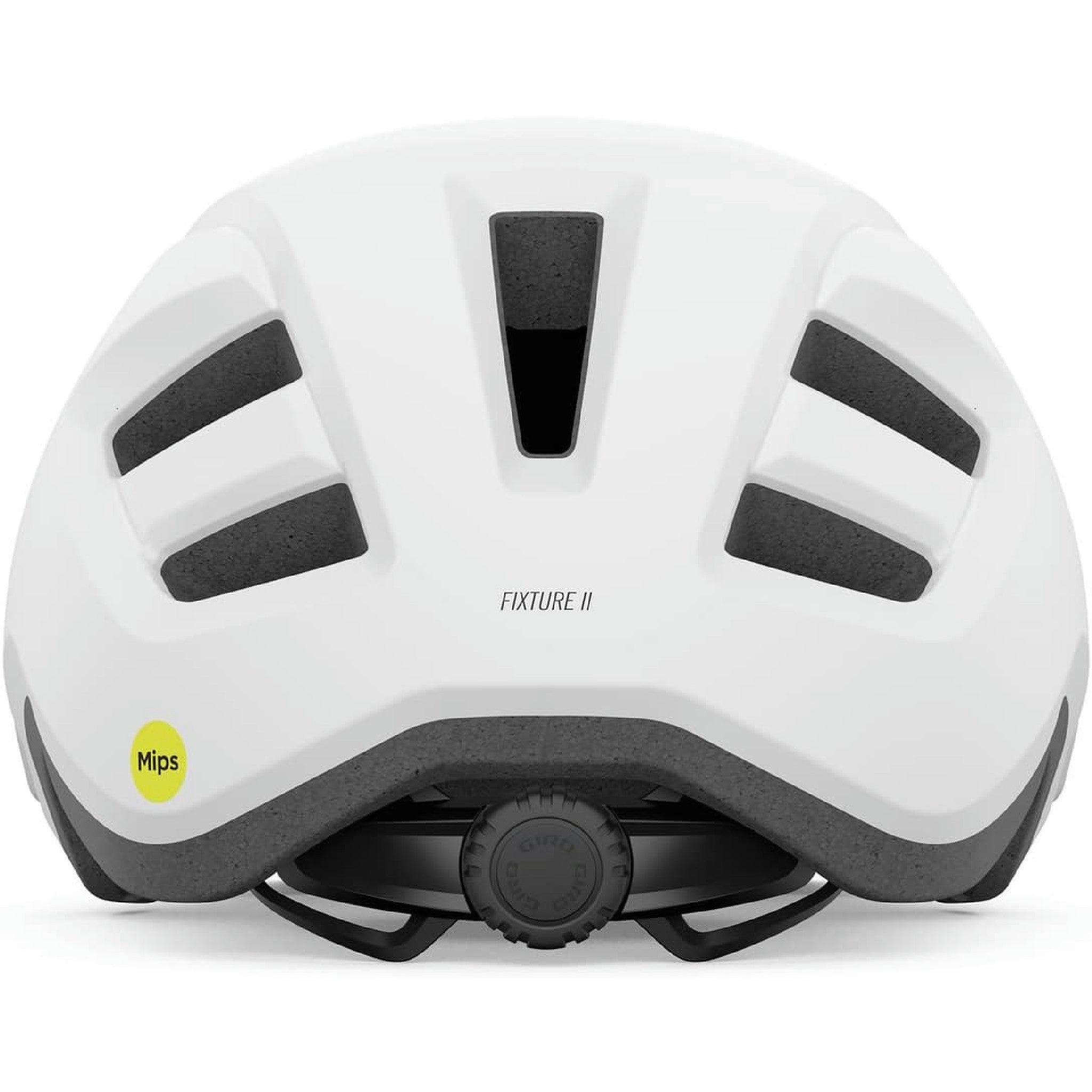 Giro Bike Unisex – Erwachsene Fixture Ii Helme, Matte White/Titanium 23, UA Hauptansicht