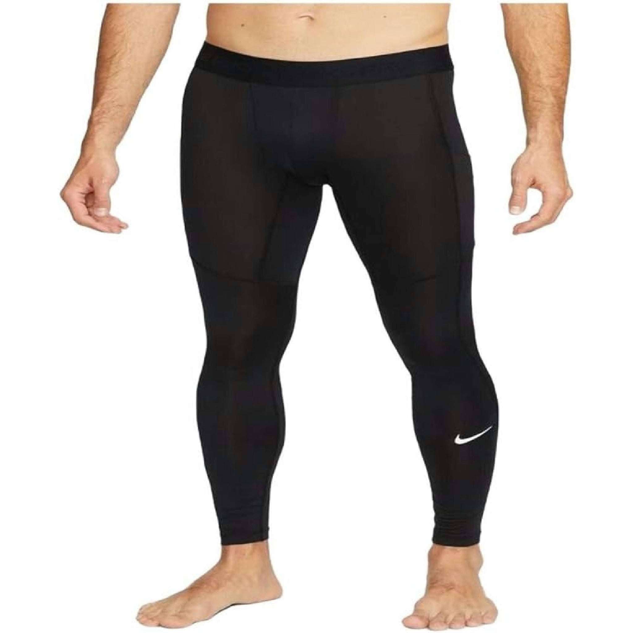 Nike Herren Np Df Leggings, Black/White, XL EU Hauptansicht
