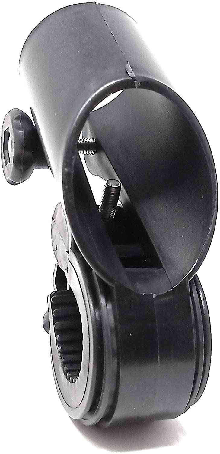 System-S Fahrrad Licht Halterung, schwarz, Befestigung Taschenlampen Halter