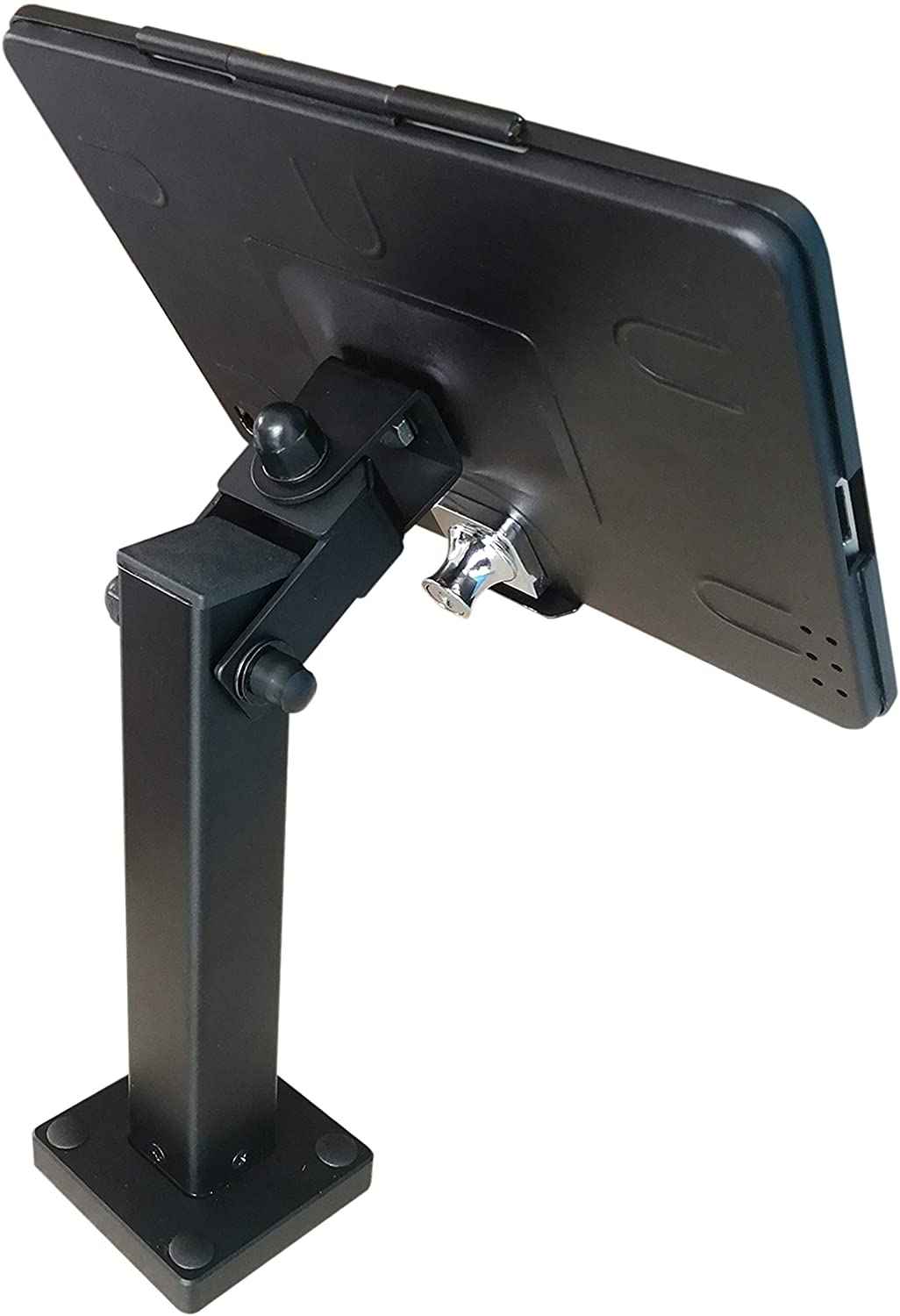 System-S Abschließbare Wandhalterung für iPad Mini 1-5 in Schwarz