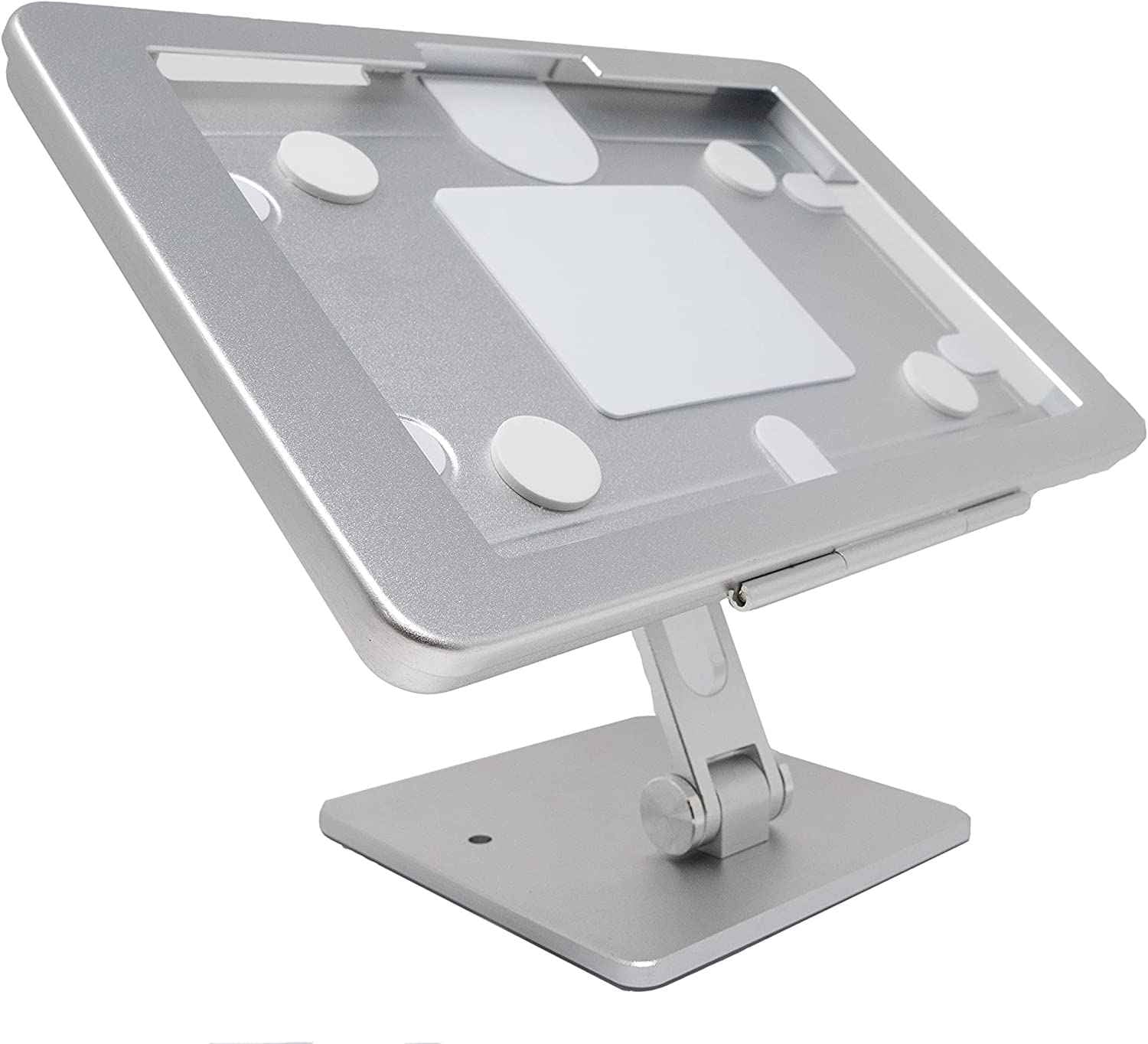 SYSTEM-S Tisch Halterung 360° Ständer abschließbar für Microsoft Surface Pro 8 13.0" Grau