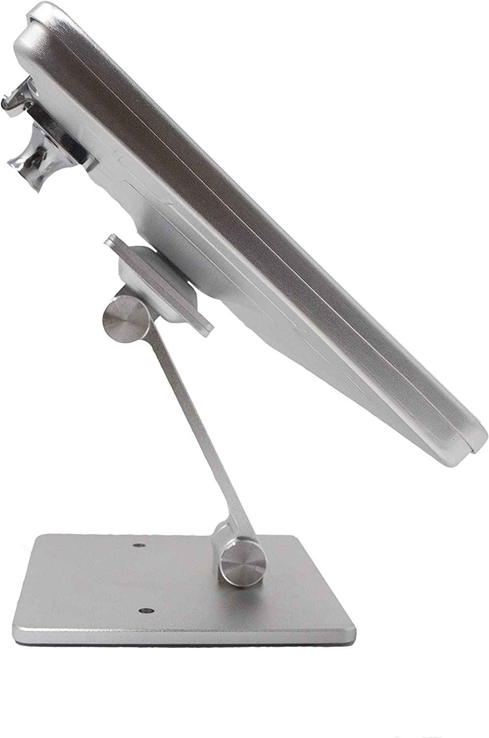 SYSTEM-S Tisch Halterung 360° Ständer abschließbar für Microsoft Surface Pro 8 13.0" Grau