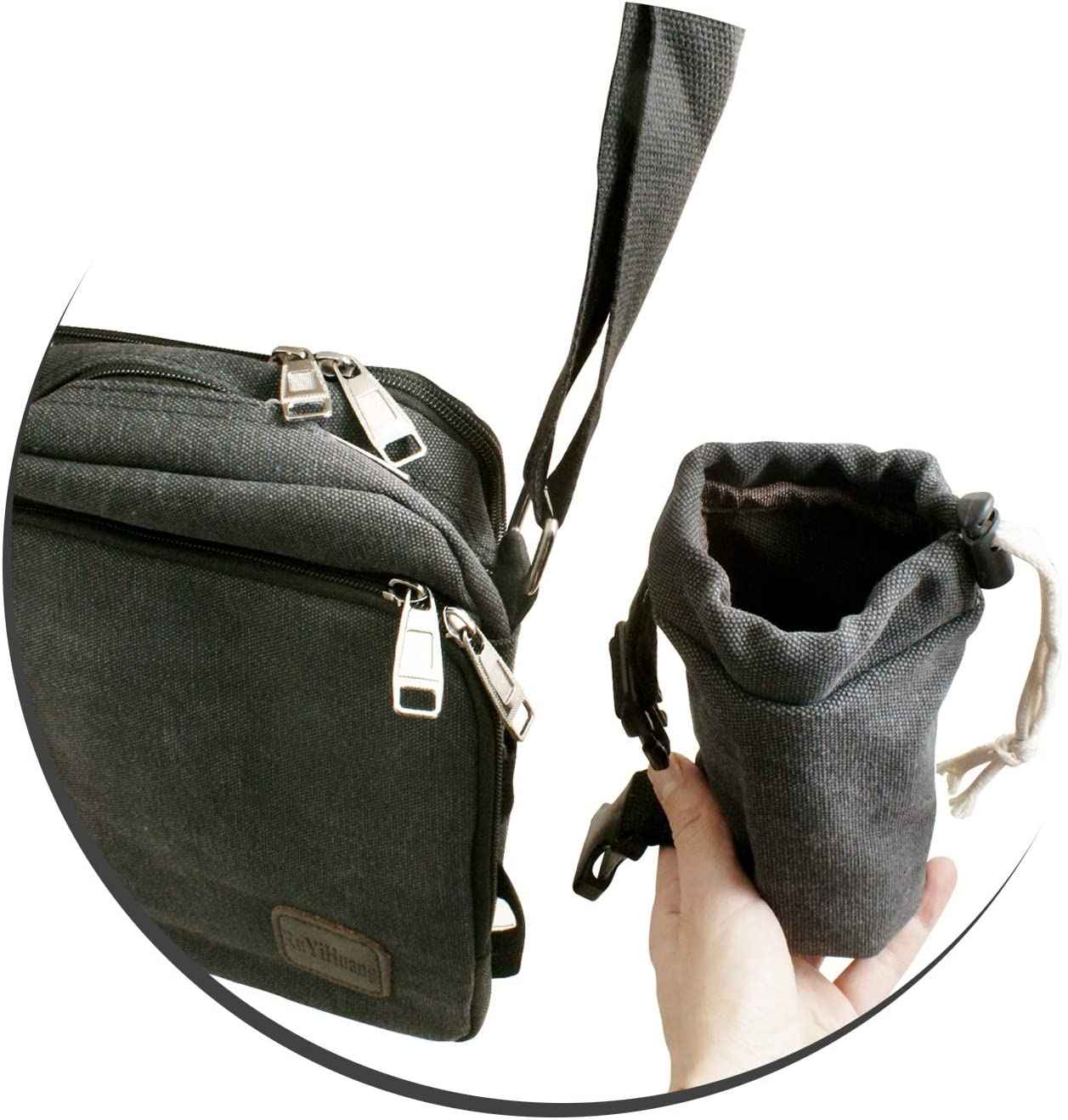 System-S Univeral mit Getränkehalter Umhängetasche, 26 cm, Schwarz