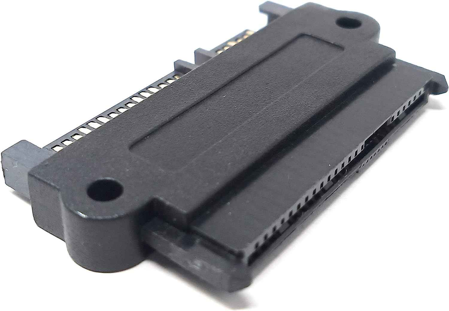 System-S SATA 22 Pin auf 7 Pin + 15-Pin-Stecker SATA Hard Disk Drive Raid Adapter Konverter
