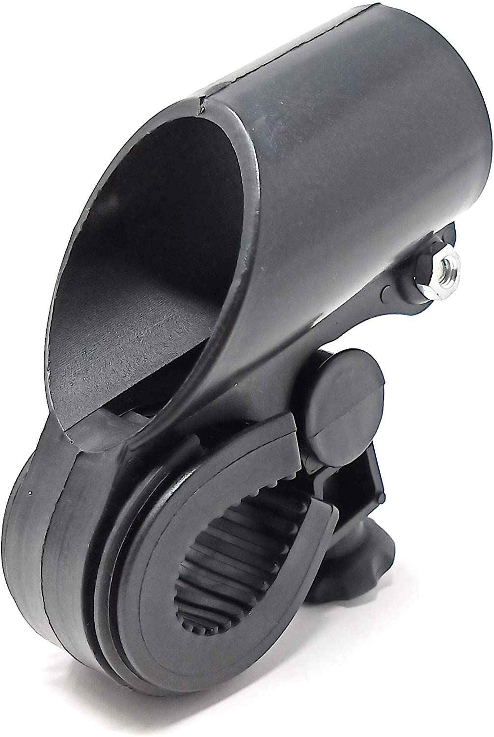 System-S Fahrrad Licht Halterung, schwarz, Befestigung Taschenlampen Halter