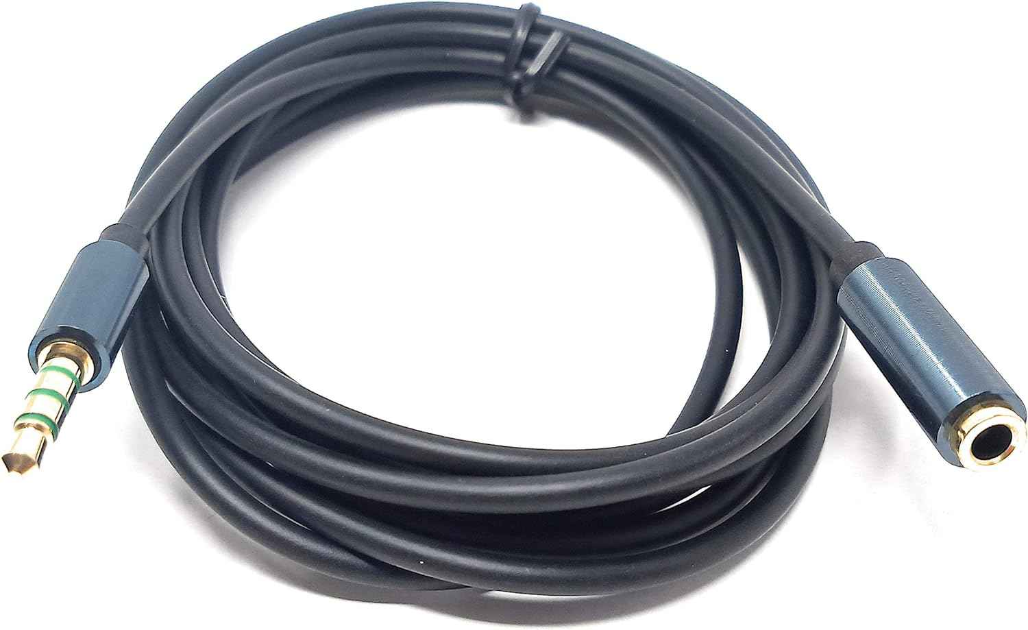 System-S 3.5mm Klinke 3 Polig (Male) auf 3.5mm Klinke Aux Stereo Buchse 200 cm Kabel