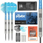 Target Darts Phil Taylor 24G Wolfram Stahlspitze Dart Satz Dartpfeile - 9 Pro Grip Schäfte - 9 Pro Ultra Dart Flights – Dart Wallet Hauptansicht