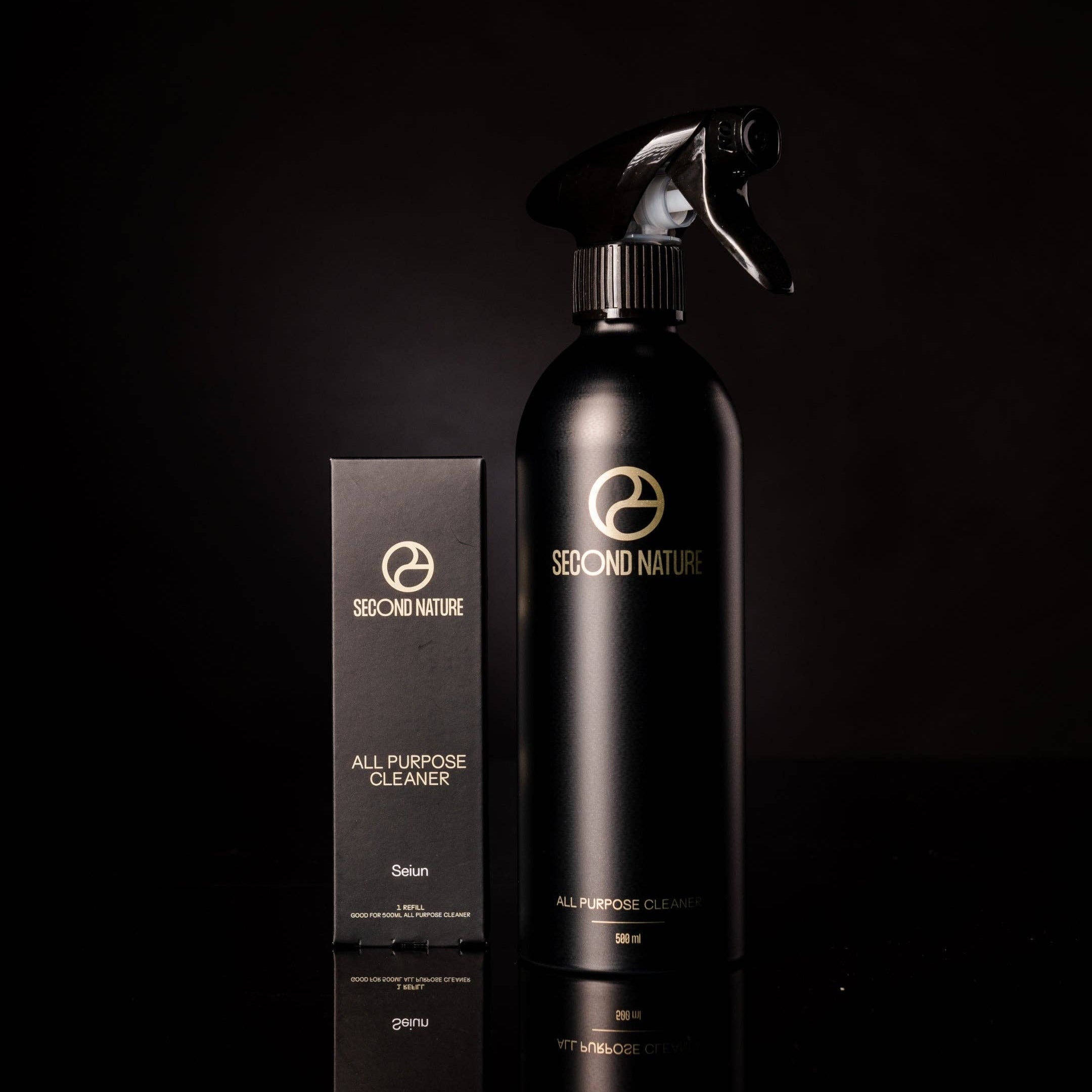 Allzweckreiniger Starterset in Aluminium, vielseitig und effektiv für alle Oberflächen