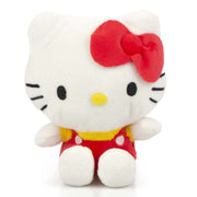 Plüschtier Hello Kitty 18 cm Kuscheltier weich weiß-rot | Tinisu