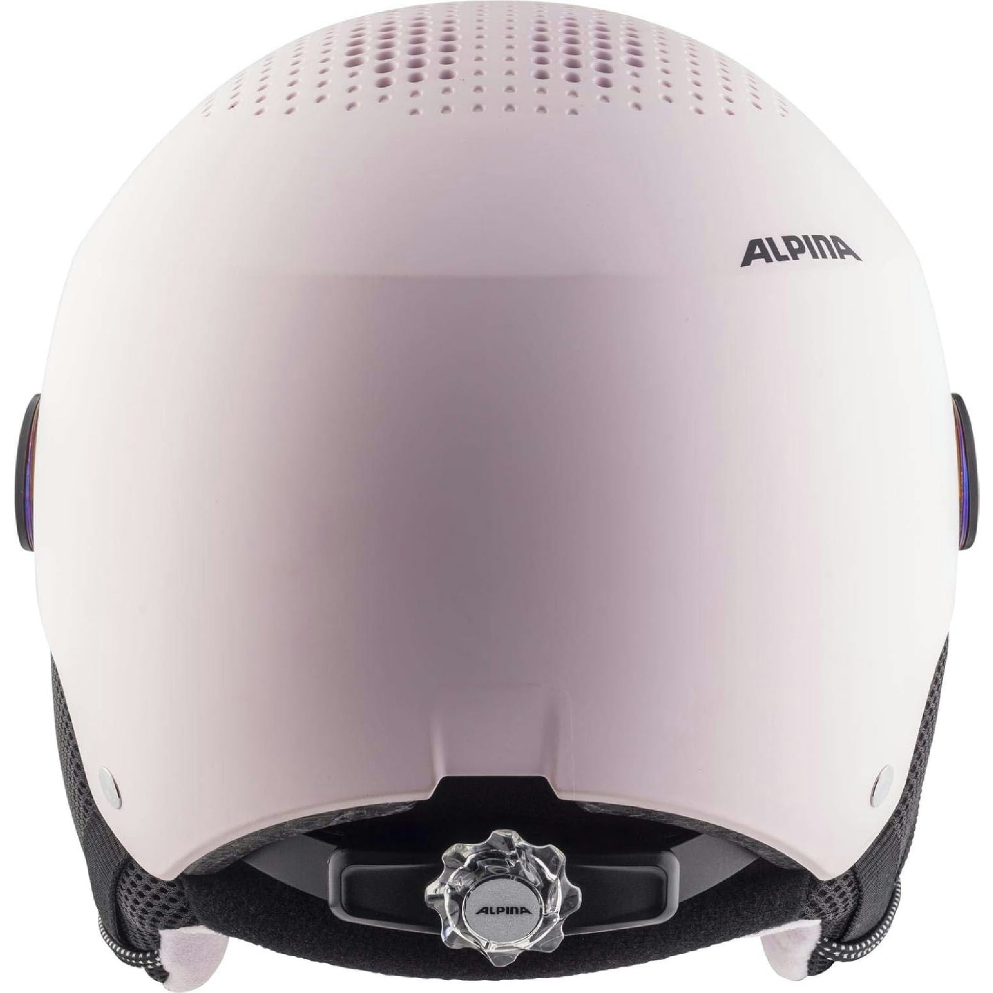 ALPINA ZUPO VISOR Q-LITE - Hochwertiger & Leichter Skihelm Mit Kontrastverstärkendem Visier Für Kinder, rose matt, 51-55 cm Hauptansicht