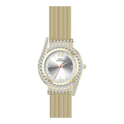 Damenuhr CC3020 Metallgehäuse goldfarben 38 mm Quarz Armbanduhr