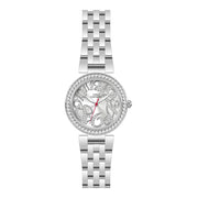 Damenuhr CC3022 Metallgehäuse silber 36 mm Quarz Armbanduhr | Carlo Cantinaro