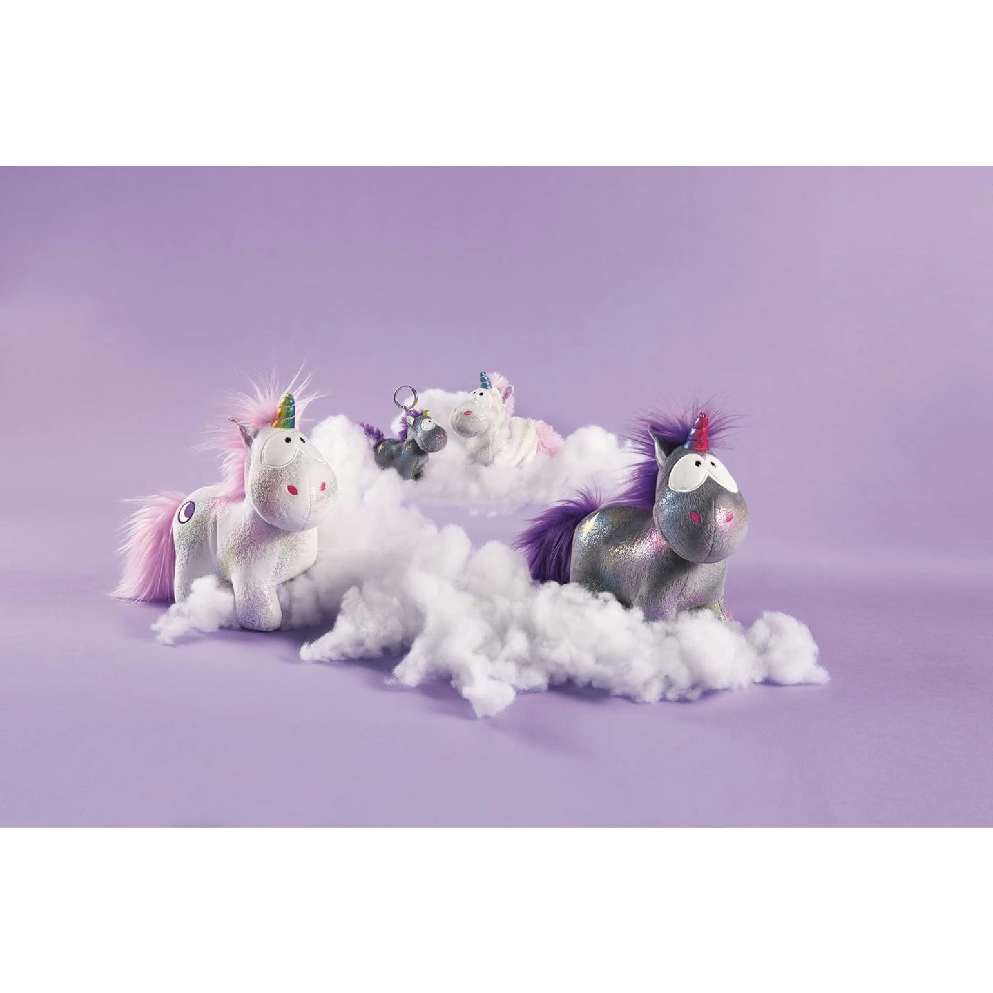 NICI Kuscheltier Einhorn Moon Keeper 22 cm – Stofftier aus weichem Plüsch zum Kuscheln und Spielen, Plüschtier für Kinder & Erwachsene, 48629, tolle Geschenkidee, weiß Hauptansicht