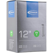 SCHWALBE Fahrradschlauch 47/62-203 EK Agv Cámara 1/2x1.75-2 1/4, válvula Standard 40 mm, Unisex Adulto, Negro, 12" AV1 Hauptansicht