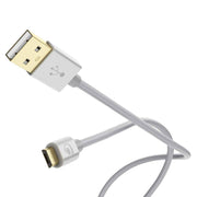 3m Micro USB Kabel von NALIA, Stabiles Sync Handy High Speed Ladekabel Datenkabel