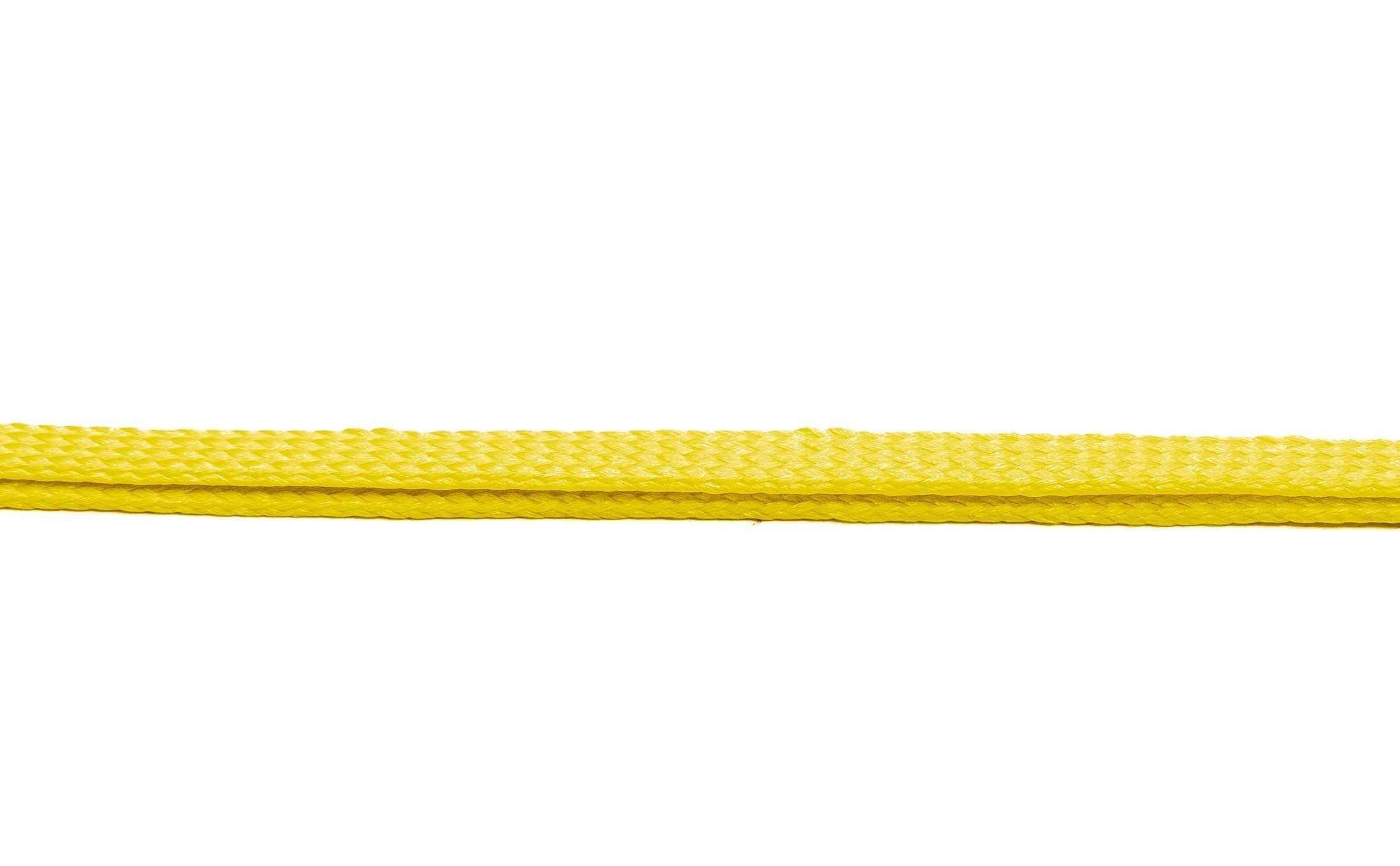 SYSTEM-S Halsband Umhängeband Trageband mit Schlaufe in Gelb für Smartphone MP3-Player