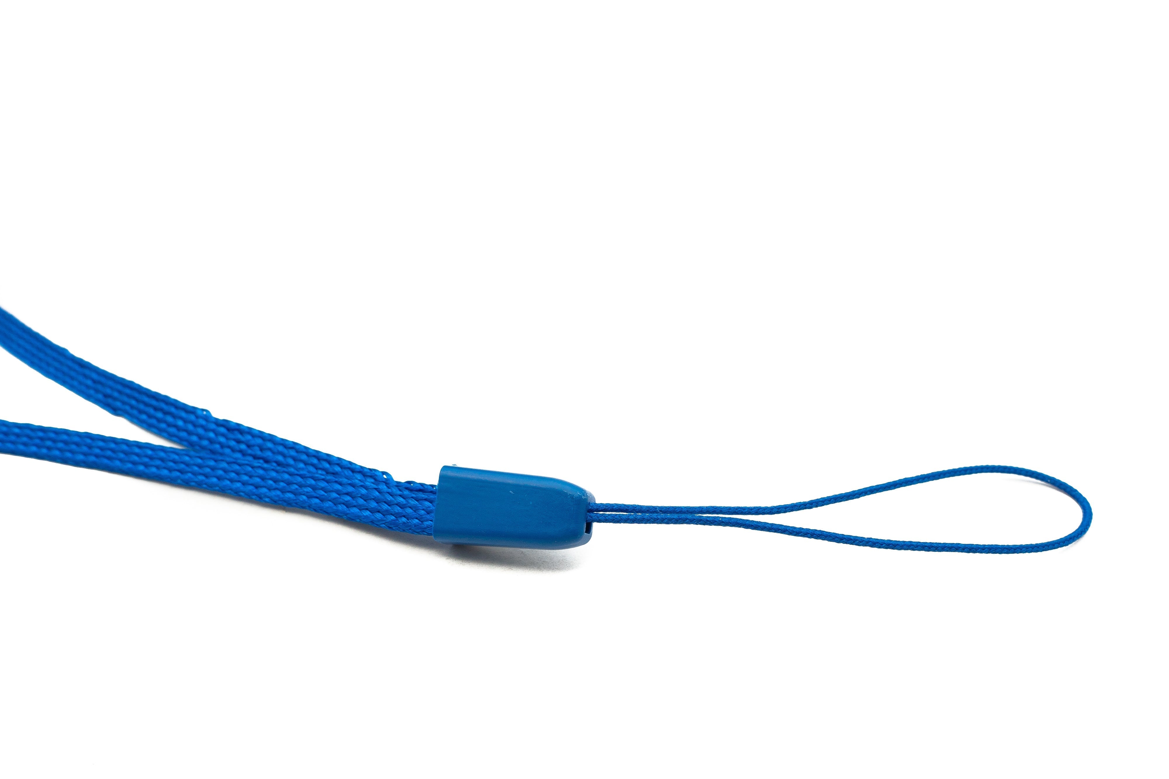 Umhängeband aus Nylon 50 cm dunkelblau für Smartphone MP3-Player | System-S