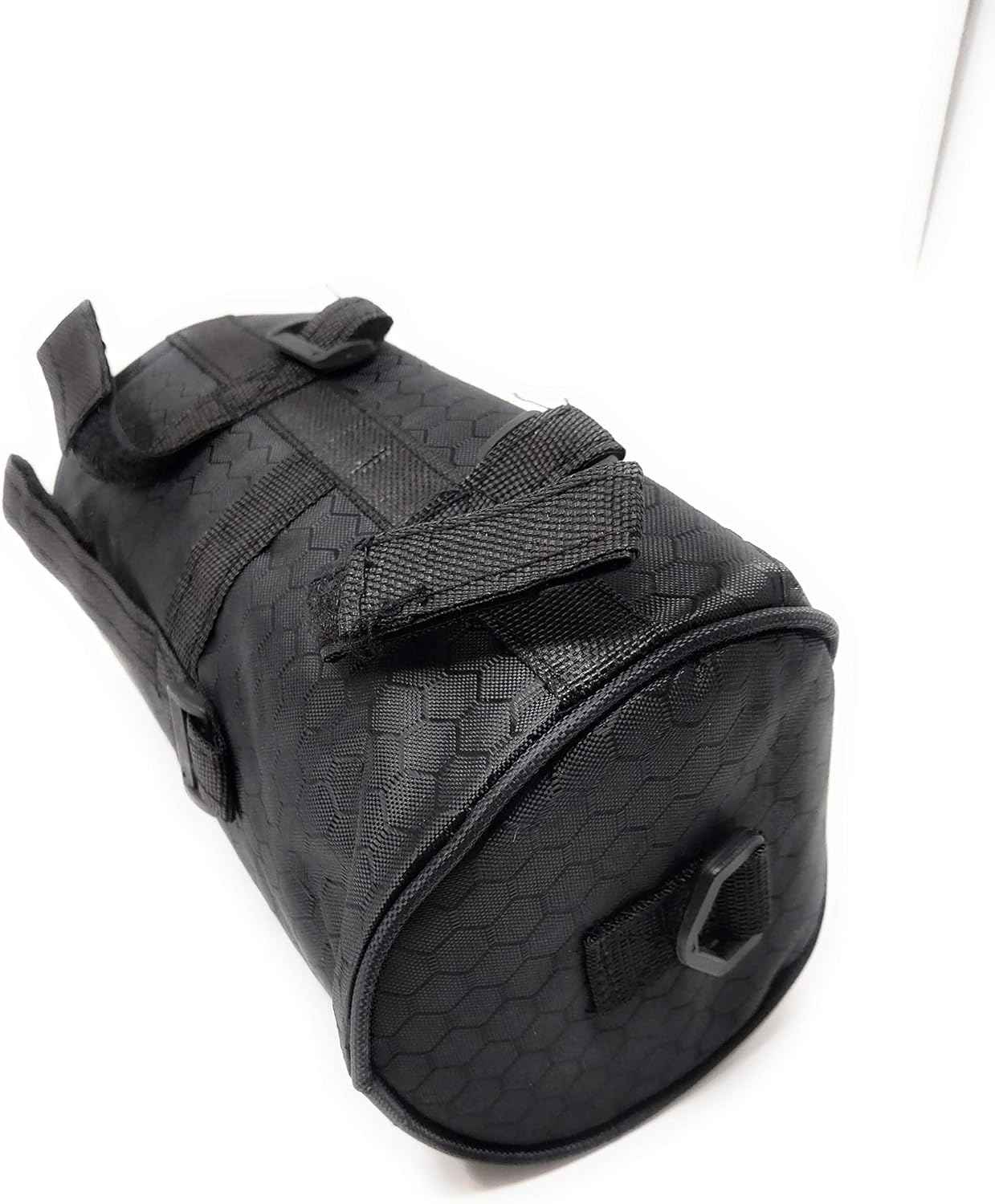 SYSTEM-S 2in1 Lenkertasche Fahrradhalterung Fahrradtasche Schultertasche Schutzhülle für 4,8 Zoll inch Geräte Smartphones in schwarz