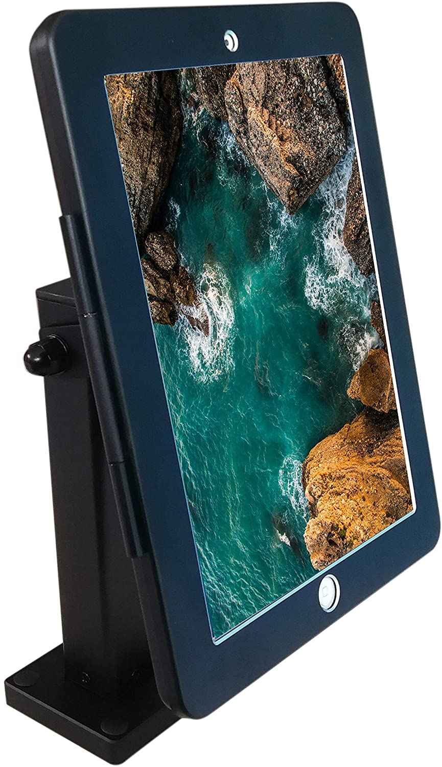 SYSTEM-S Abschließbare Wandhalterung für iPad Pro 12.9" (2018, 2020, 2021) A2378, A2461, A2379, A2462, A2229, A2069, A2232, A223, A1876, A1895, A1983, A2014