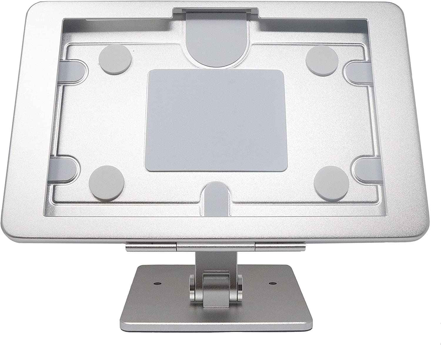 SYSTEM-S Tisch Halterung 360° Ständer abschließbar für Microsoft Surface Pro 8 13.0" Grau