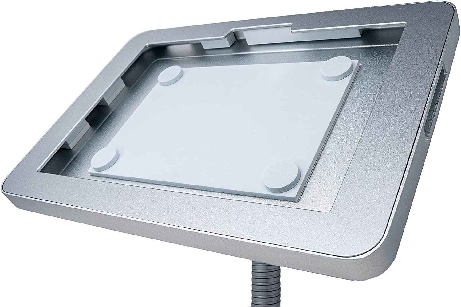 SYSTEM-S Tisch Halterung 360° Ständer abschließbar flexibel für Surface Pro 8 13.0" Grau