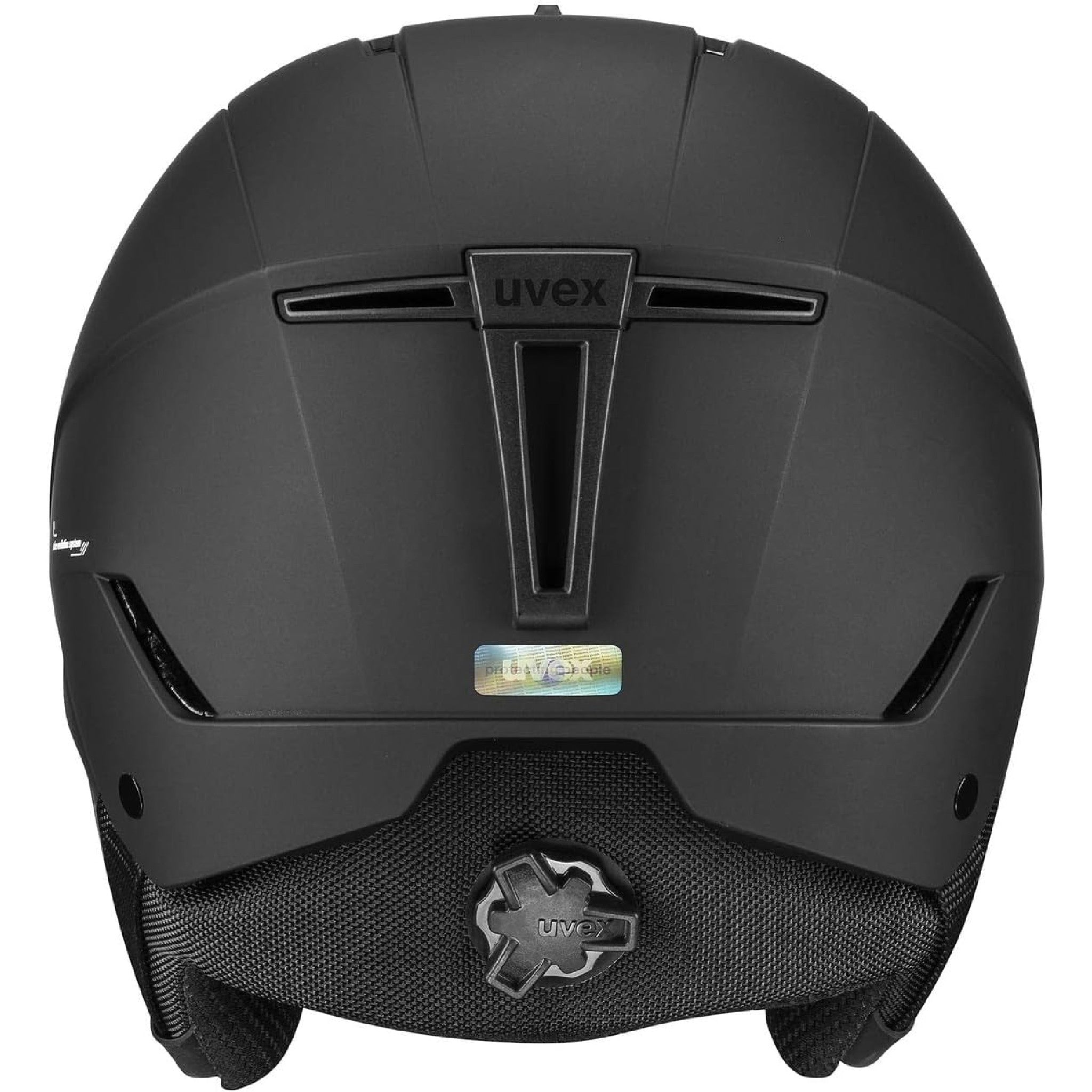 uvex Stance - robuster Skihelm für Damen und Herren - individuelle Größepassung - optimierte Belüftung - Black matt - 58-62 cm Hauptansicht