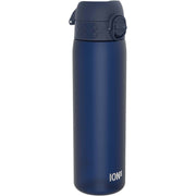 Ion8 Gourde, 500ml, Anti-Fuite, Facile à Ouvrir, Verrouillage Sécurisé, Lavable en Lave-vaisselle, Sans BPA, Poignée de Transport, S'adapte aux Porte-gobelets, Facile à Nettoyer, Bleu Marine Hauptansicht