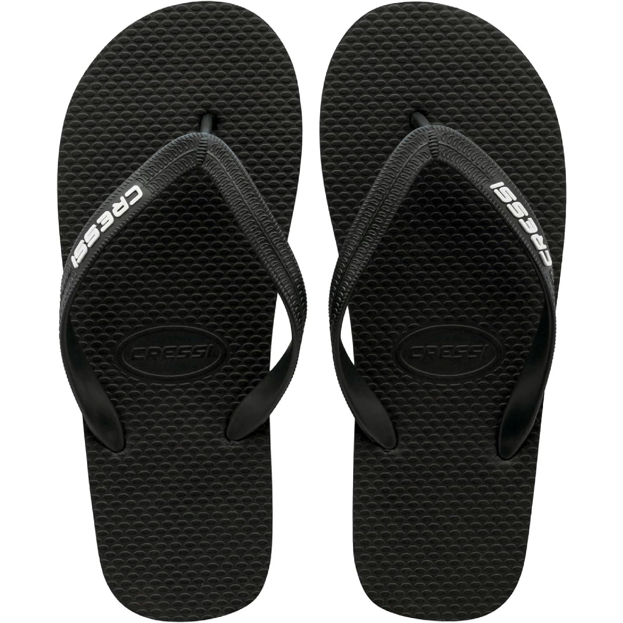 CRESSI Beach Flip Flops Black 43/44 EU - Tongs de Plage et de Piscine pour Adultes Unisexe, Noir, 43/44 EU Hauptansicht