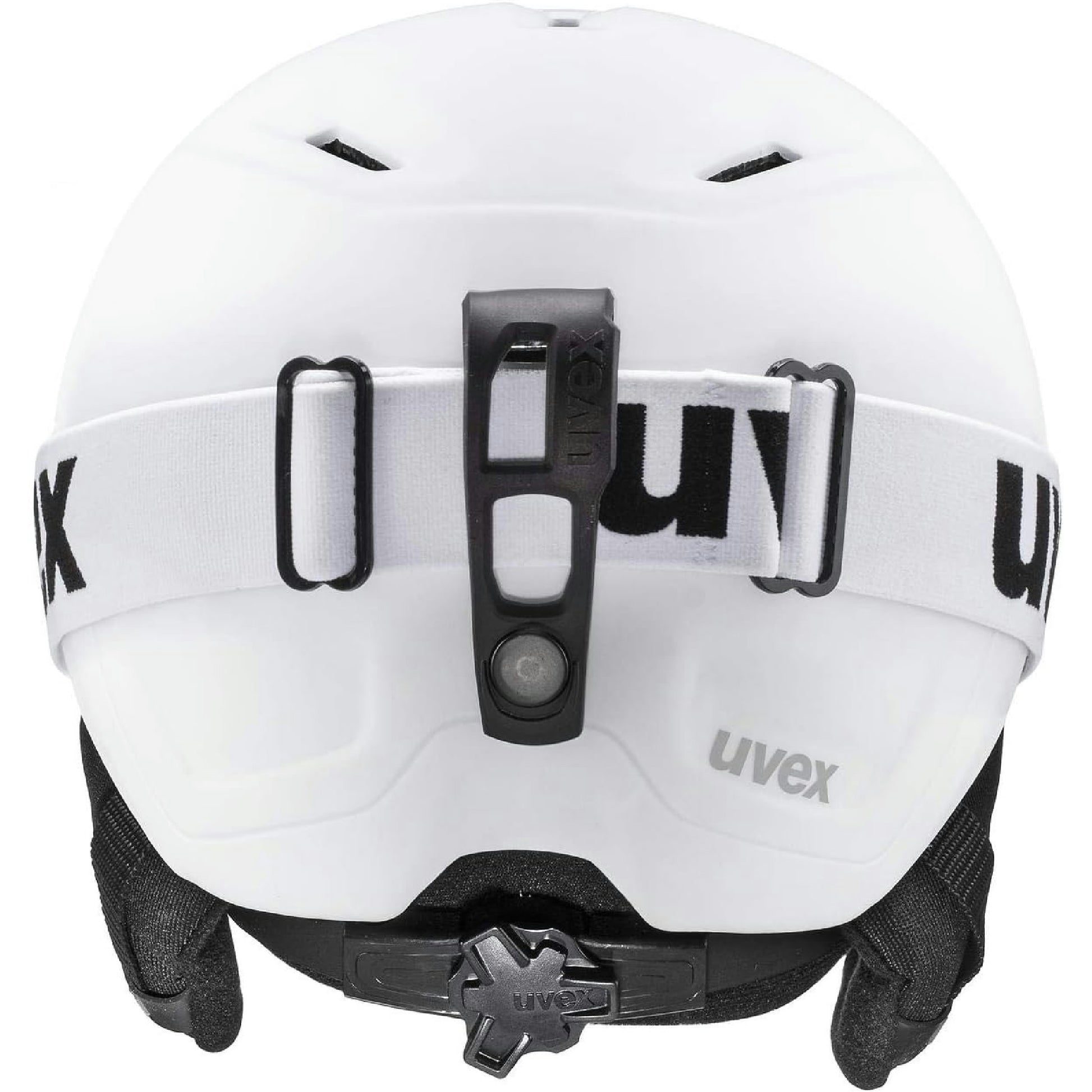 uvex heyya pro set - leichter Skihelm & Skibrille für Kinder - individuelle Größepassung - beschlagfrei - white-black - 51-55 cm Hauptansicht