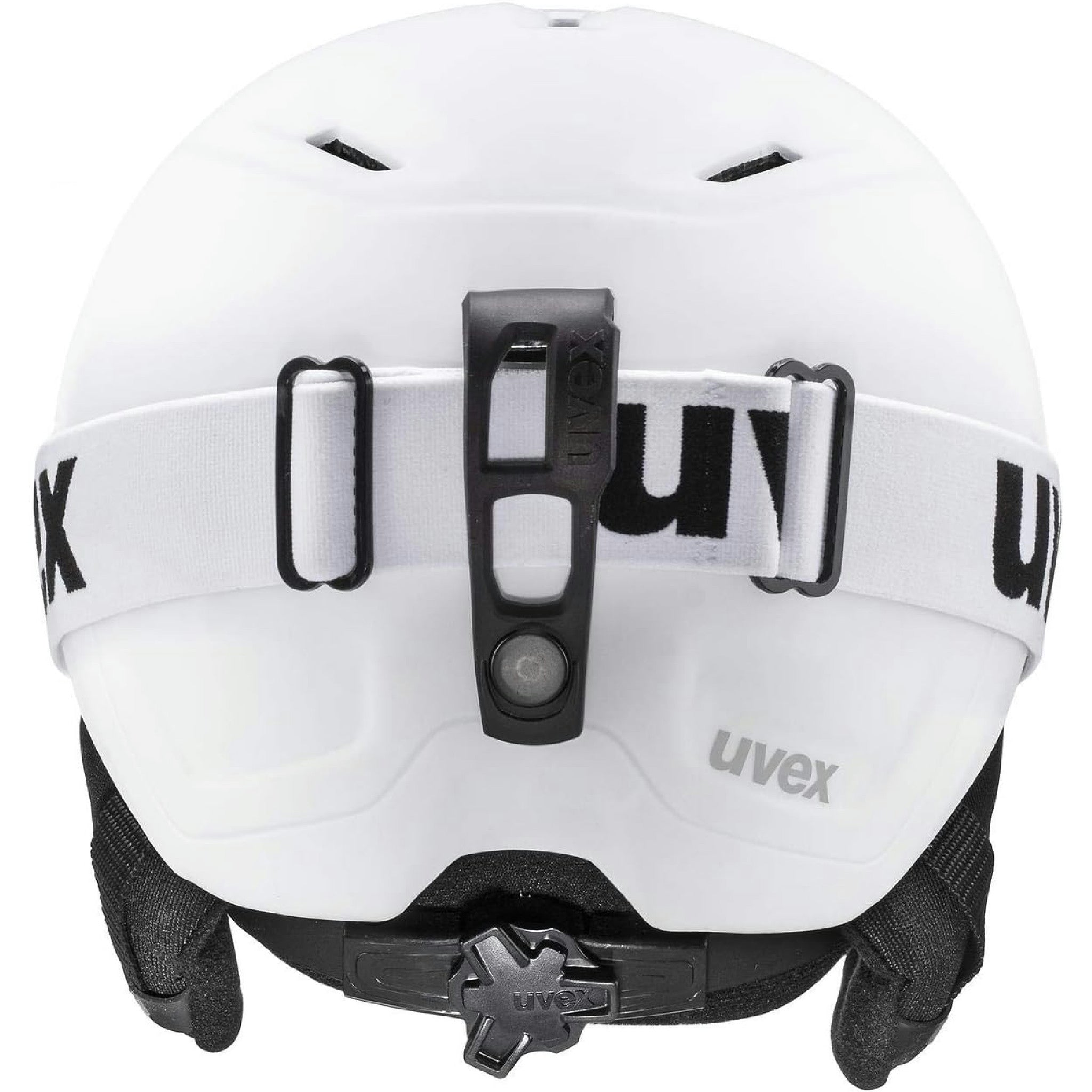 uvex heyya pro set - leichter Skihelm & Skibrille für Kinder - individuelle Größepassung - beschlagfrei - white-black - 51-55 cm Hauptansicht