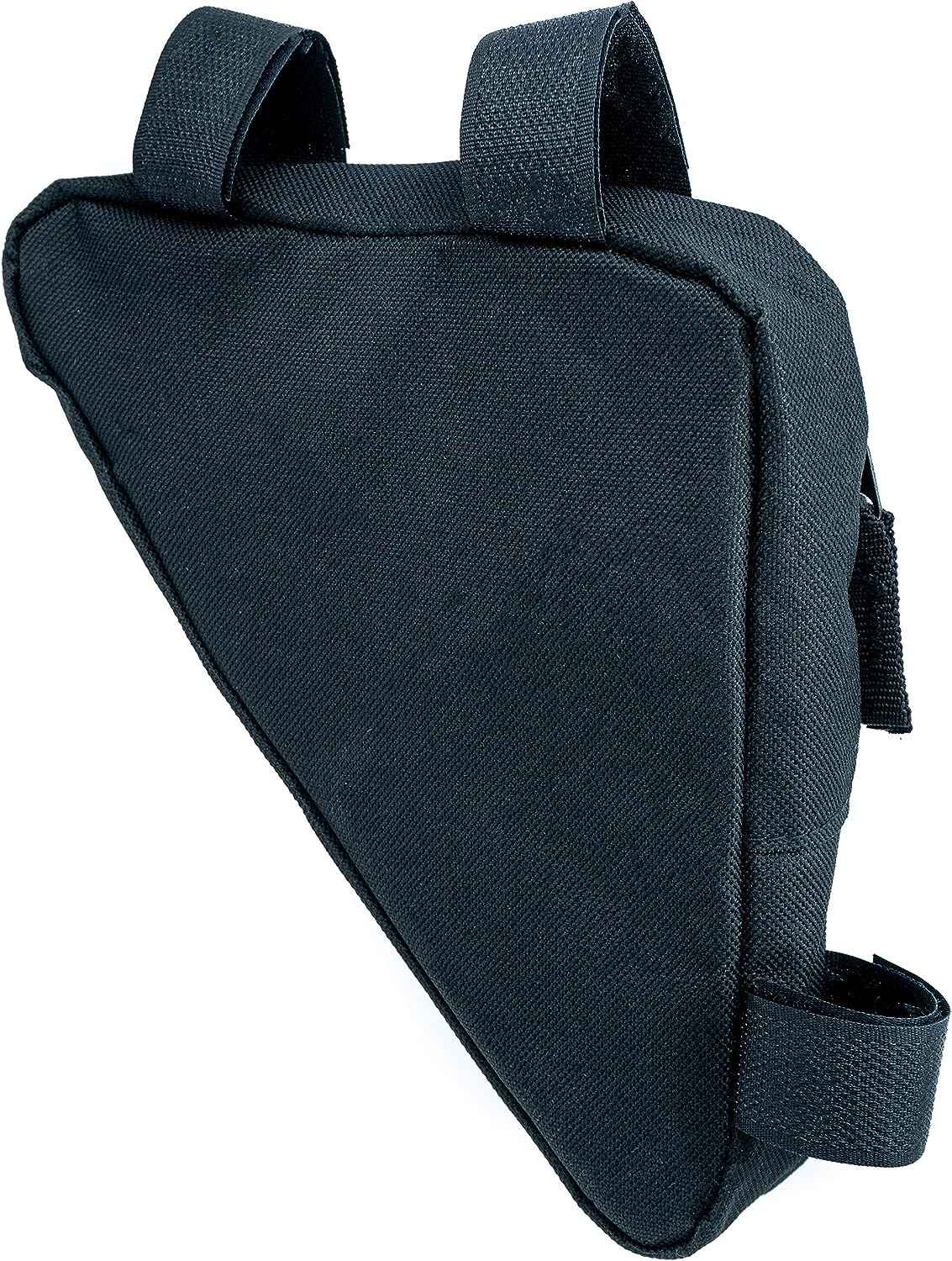 SYSTEM-S Fahrrad Tasche Befestigung in Schwarz für Lampe Fahrradpumpe